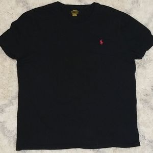 Black Polo Ralph Lauren Custom Fit, XL t-shirt